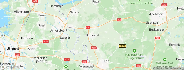 Barneveld, Netherlands Map