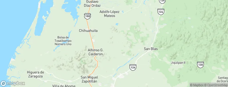 Barobampo, Mexico Map