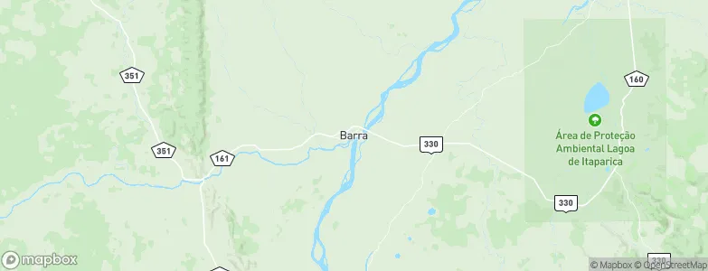 Barra, Brazil Map
