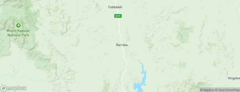 Barraba, Australia Map