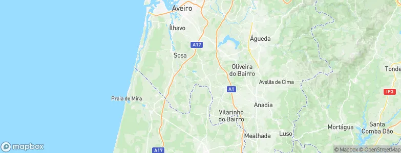 Barreira, Portugal Map