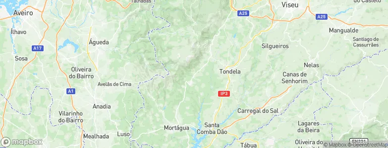 Barreiro de Besteiros, Portugal Map