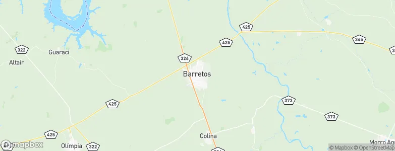 Barretos, Brazil Map