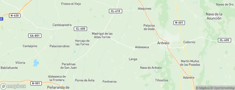 Barromán, Spain Map