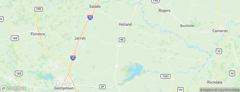 Bartlett, United States Map