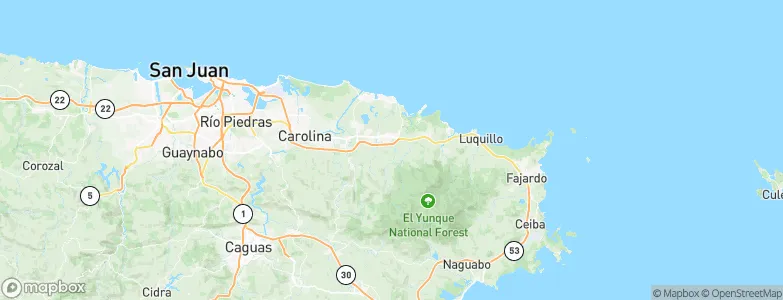 Bartolo, Puerto Rico Map