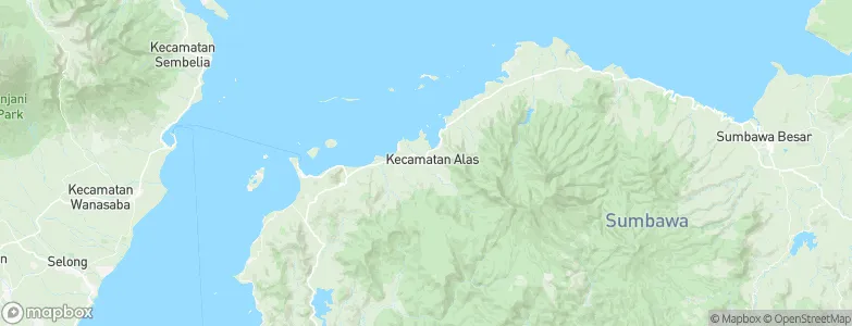 Baru, Indonesia Map