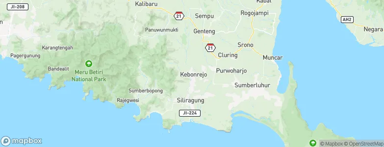 Barurejo, Indonesia Map