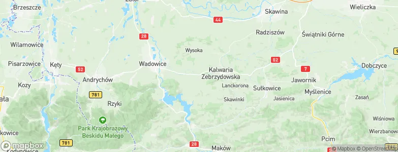 Barwałd Górny, Poland Map