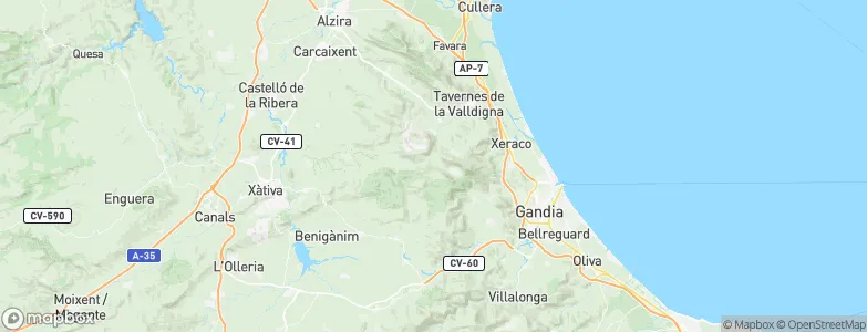 Barx, Spain Map