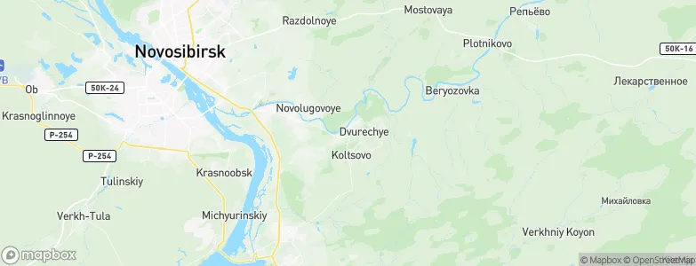 Baryshevo, Russia Map