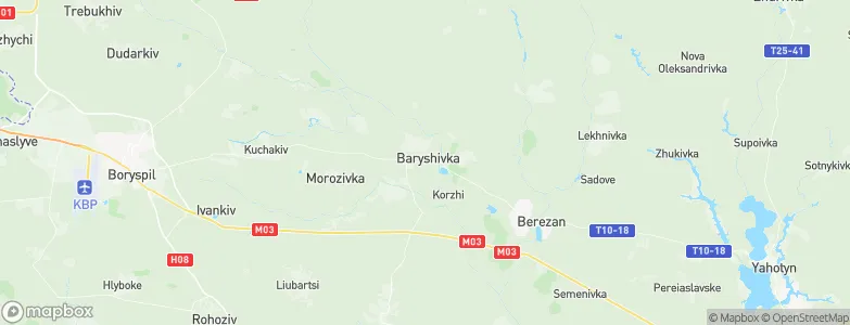 Baryshivka, Ukraine Map