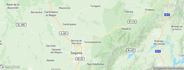 Basardilla, Spain Map