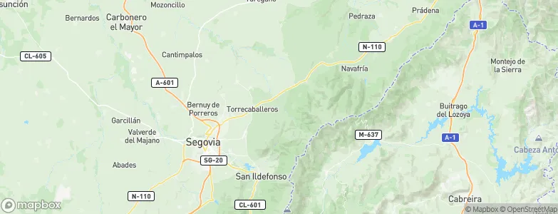 Basardilla, Spain Map