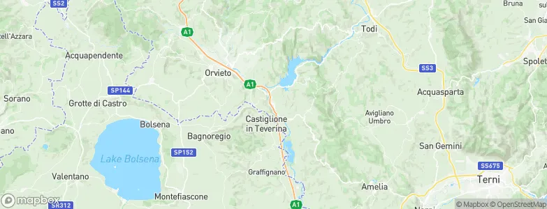 Baschi, Italy Map