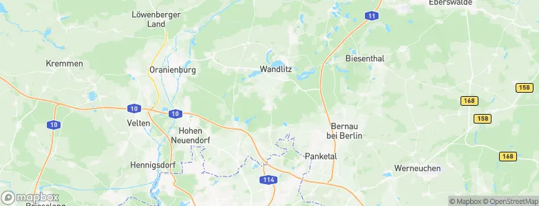 Basdorf, Germany Map