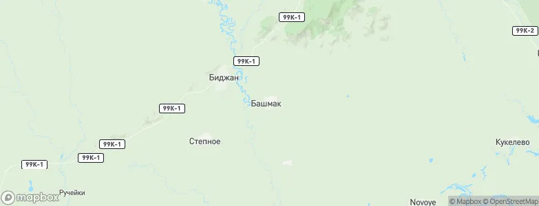 Bashmak, Russia Map