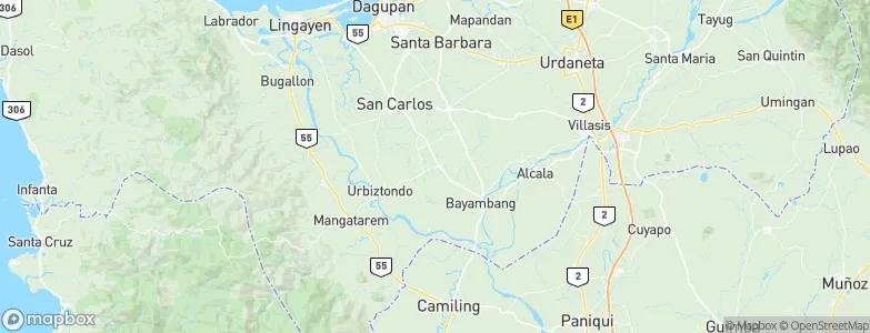 Basista, Philippines Map