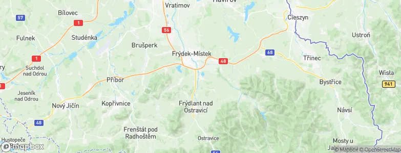 Baška, Czechia Map
