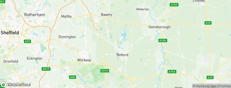 Bassetlaw, United Kingdom Map