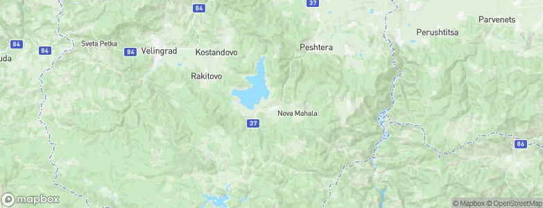 Batak, Bulgaria Map