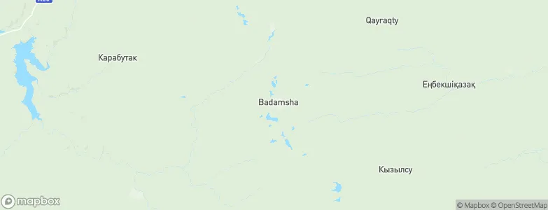 Batamshinskiy, Kazakhstan Map