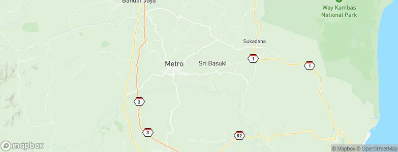 Batanghari, Indonesia Map