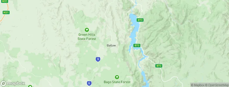 Batlow, Australia Map