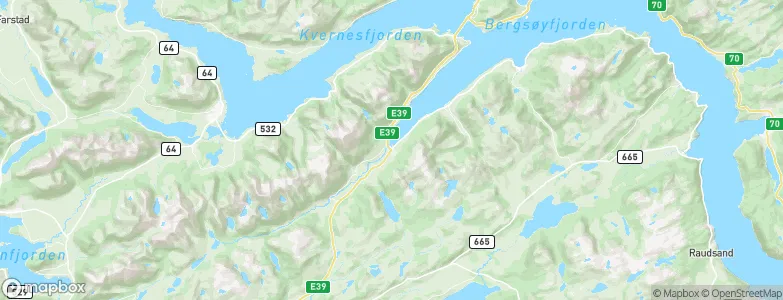 Batnfjordsøra, Norway Map