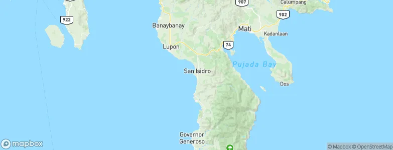 Batobato, Philippines Map