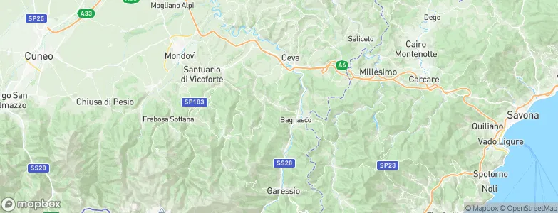 Battifollo, Italy Map