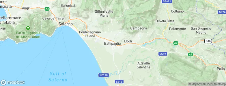 Battipaglia, Italy Map
