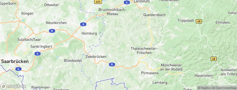 Battweiler, Germany Map