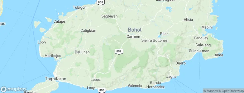 Batuan, Philippines Map