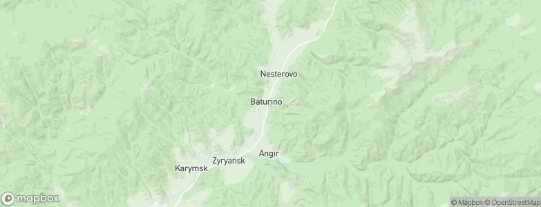 Baturino, Russia Map