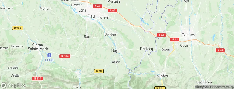 Baudreix, France Map
