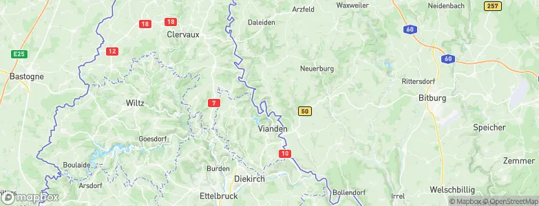 Bauler, Germany Map