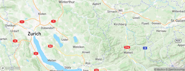 Bauma, Switzerland Map