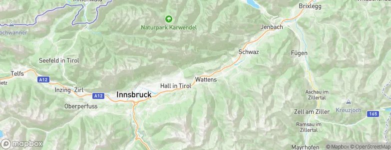 Baumkirchen, Austria Map
