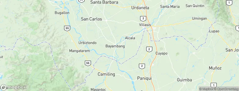 Bautista, Philippines Map