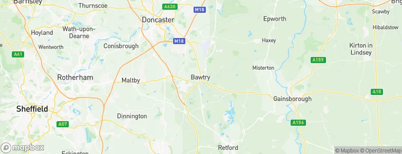 Bawtry, United Kingdom Map