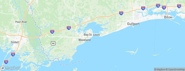 Bay Saint Louis, United States Map