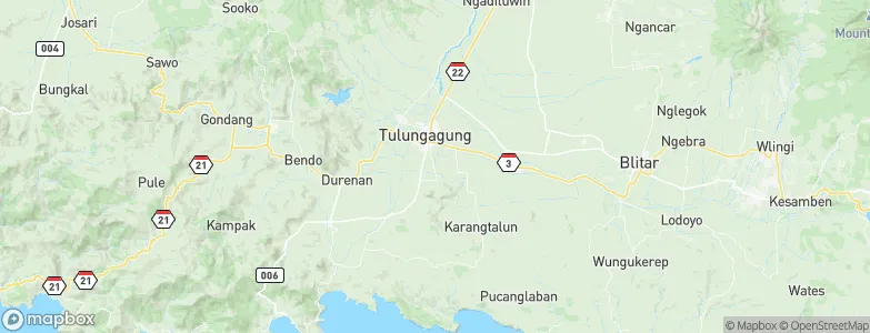 Bayanan, Indonesia Map