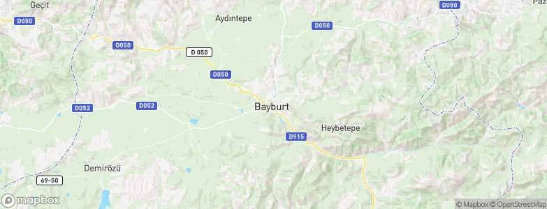 Bayburt, Turkey Map