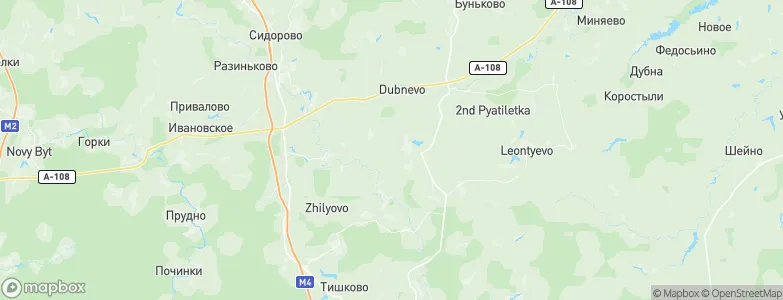 Baydikovo, Russia Map