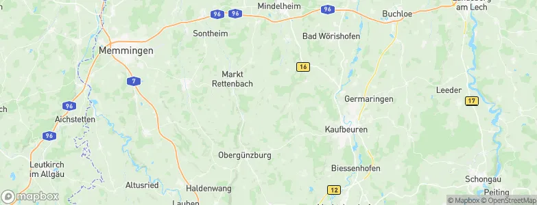 Bayersried, Germany Map
