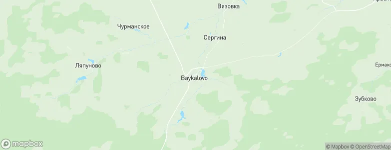Baykalovo, Russia Map