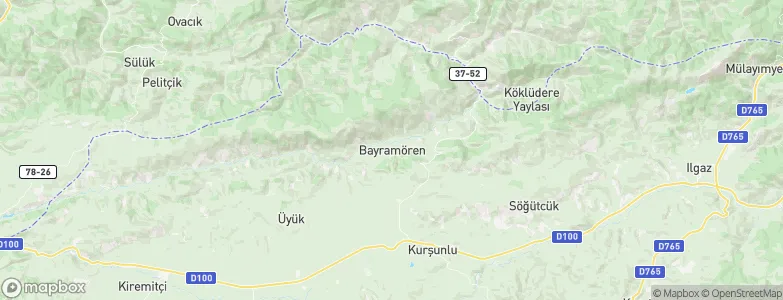 Bayramören, Turkey Map