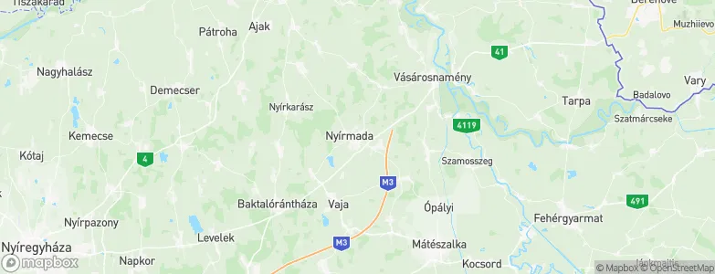Baytanya, Hungary Map