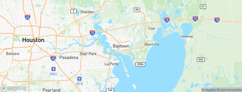 Baytown, United States Map